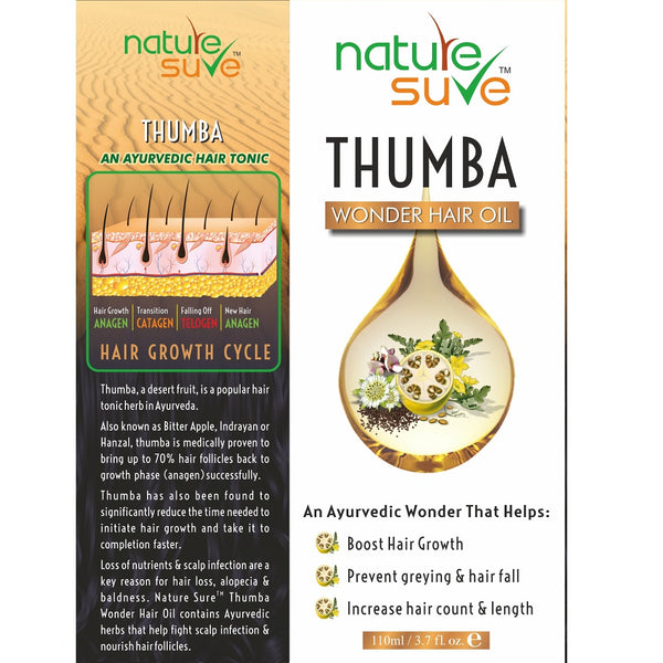 Nature Sure Thumba Wonder Hair Oil for Men and Women