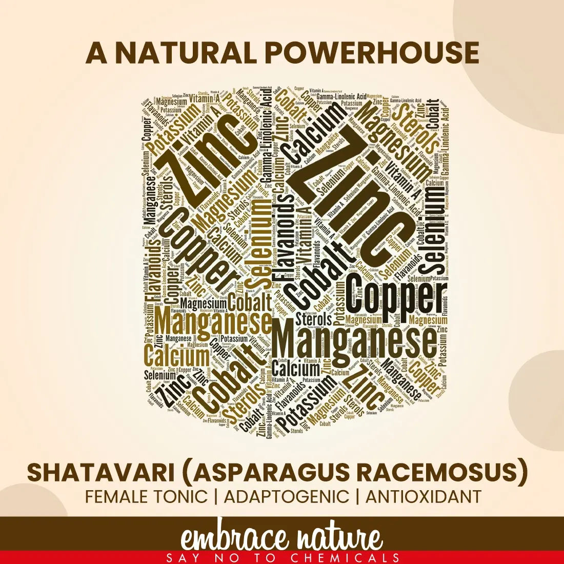 Nature Sure Shatavari Asparagus Powder 100g with Raw Honey 50g