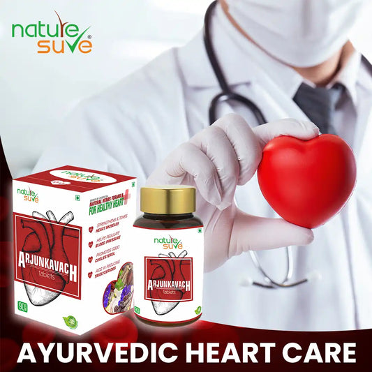 Nature Sure Arjun Kavach Tablets for Healthy Heart in Men and Women - 90 Nos