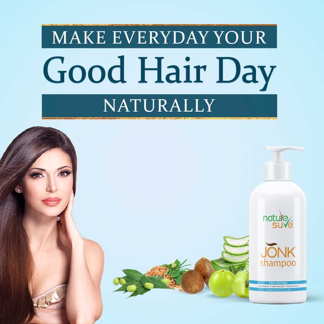 Nature Sure Jonk Shampoo Hair Cleanser for Men and Women