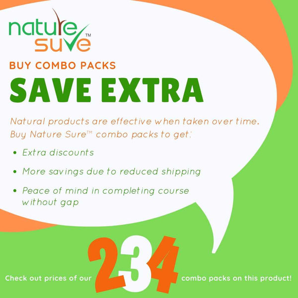 Buy Nature Sure Combos, Save Extra Discounts