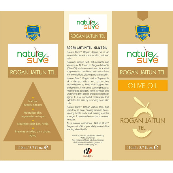 Nature Sure Rogan Jaitun (Olive Oil) - Benefits