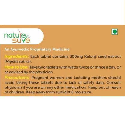 Nature Sure Premium Kalonji Blackseed Tablets for Men and Women