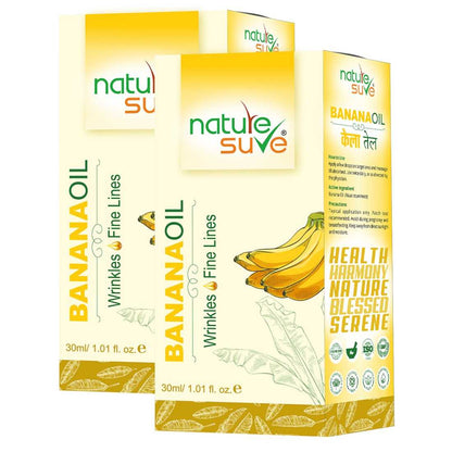 Nature Sure Banana Oil for Wrinkles and Fine Lines in Men & Women - 30ml