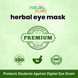 Nature Sure Herbal Eye Mask for Digital Eye Strain in Students and Teens