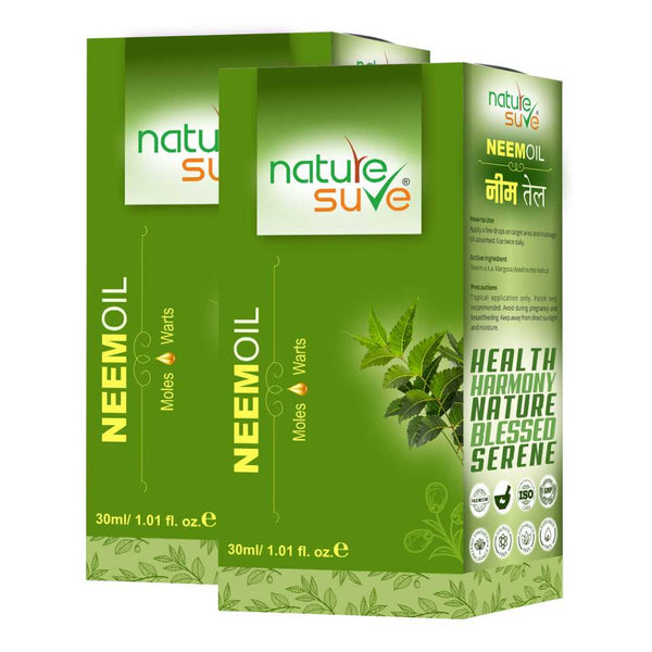 Nature Sure Neem Oil for Moles & Warts in Men & Women - 30ml
