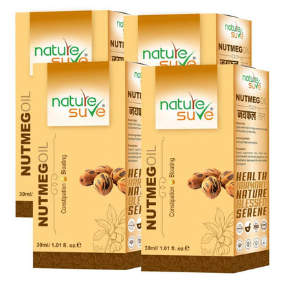 Nature Sure Nutmeg Jaiphal Oil for Bloating & Constipation in Men & Women - 30ml