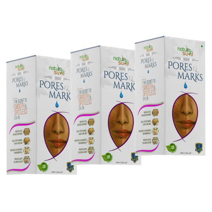 Nature Sure™ Pores and Marks Oil - 100ml – for enlarged skin pores, stretch marks and fine lines